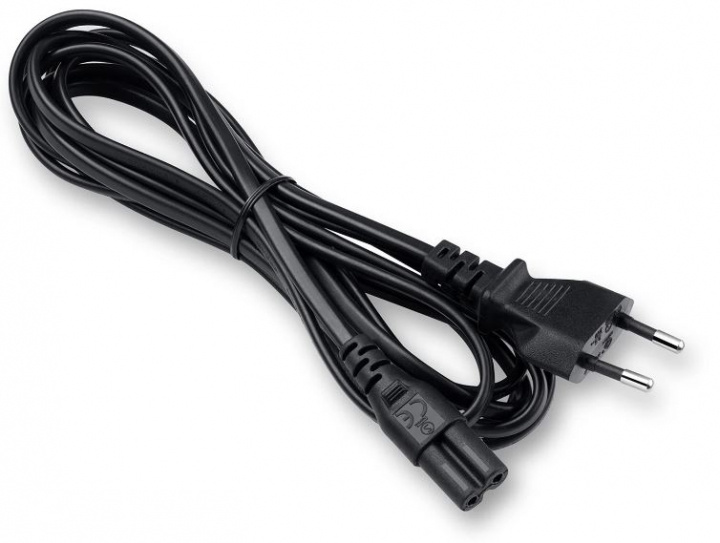 ON Strømkabel 2-polet, 3 meter, svart i gruppen Datautstyr / Kabler og adaptere / elektriske kabler hos TP E-commerce Nordic AB (38-96844)