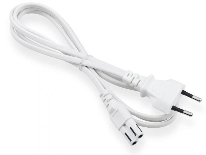 ON Strømkabel 2-polet, 1,5 meter, hvit i gruppen Datautstyr / Kabler og adaptere / elektriske kabler hos TP E-commerce Nordic AB (38-96845)