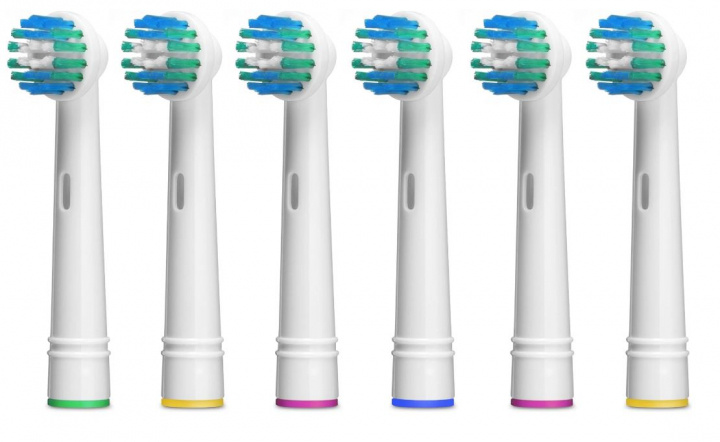 PureSense PSTH300 6-pakning med tannbørstehoder til Oral-B i gruppen HELSE OG SKJØNNHET / Munnpleie / Elektriske tannbørster tilbehør hos TP E-commerce Nordic AB (38-96848)