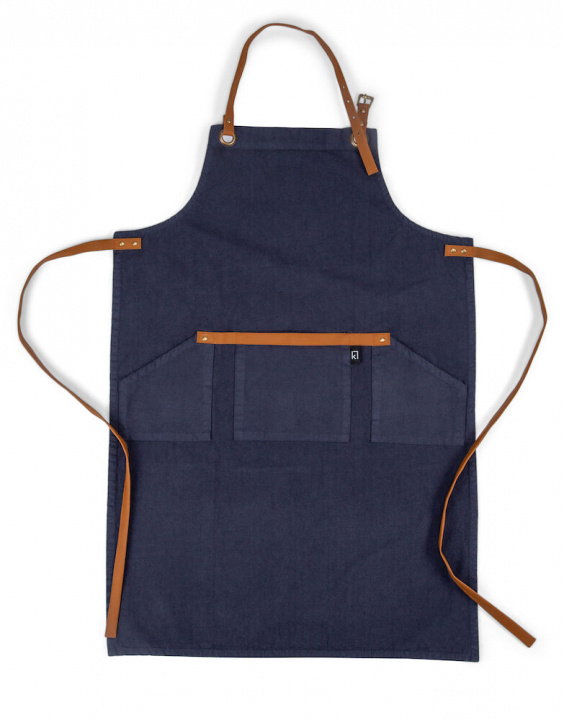 Kosta Linen Weaving Mill-forkle, marineblå i gruppen HJEM, HUS OG HAGE / Kjøkkenutstyr / Kjøkkentekstiler hos TP E-commerce Nordic AB (38-96908)