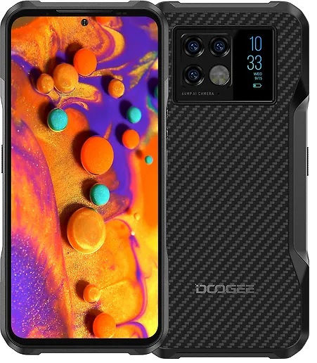 Doogee V20 Telefon 256/8 GB Svart i gruppen SMARTTELEFON & NETTBRETT / Mobiltelefoner & smartphones hos TP E-commerce Nordic AB (38-96947)