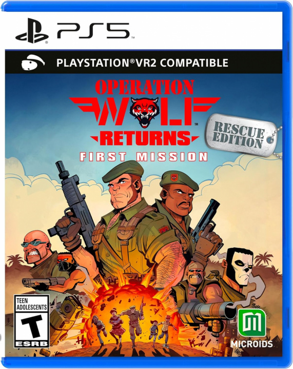 Operation Wolf Returns: First Mission - Rescue Edition (PS5) i gruppen Elektronikk / TV-spill & tilbehør / Sony PlayStation 5 hos TP E-commerce Nordic AB (38-96956)