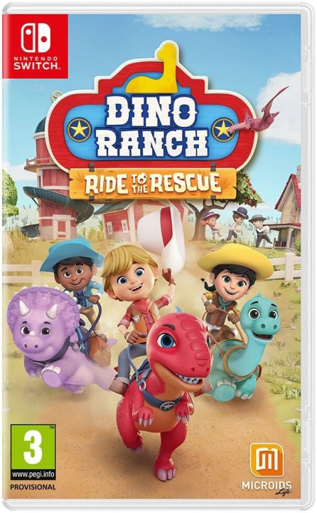 Dino Ranch: Ri til unnsetning (Switch) i gruppen Elektronikk / TV-spill & tilbehør / Nintendo Switch / Spel hos TP E-commerce Nordic AB (38-96958)