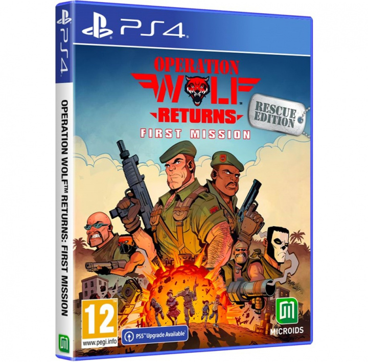 Operation Wolf Returns: First Mission - Rescue Edition (PS4) i gruppen Elektronikk / TV-spill & tilbehør / Sony PlayStation 4 hos TP E-commerce Nordic AB (38-96959)
