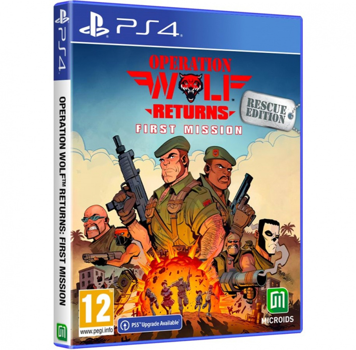 Operation Wolf Returns: First Mission - Rescue Edition (PS4) i gruppen Elektronikk / TV-spill & tilbehør / Sony PlayStation 4 / Spill hos TP E-commerce Nordic AB (38-96959)