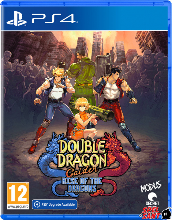 Double Dragon Gaiden: Rise of the Dragons (PS4) i gruppen Elektronikk / TV-spill & tilbehør / Sony PlayStation 4 hos TP E-commerce Nordic AB (38-96968)