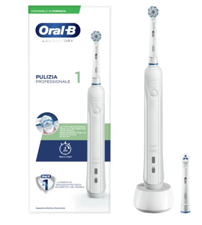 Oral-B Professional Laboratory Clean 1 i gruppen HELSE OG SKJØNNHET / Munnpleie / Elektriske tannbørster hos TP E-commerce Nordic AB (38-96994)