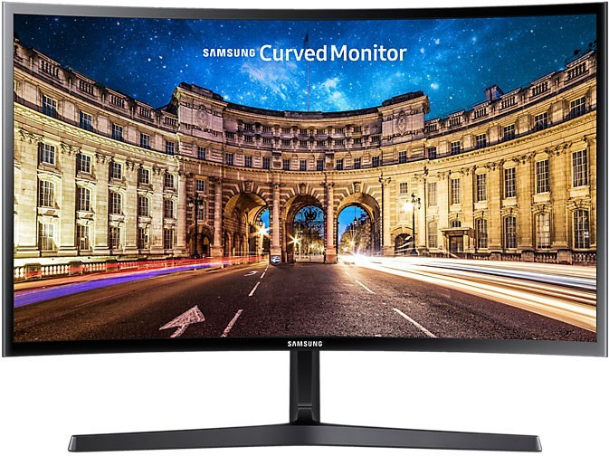 Samsung LC24F396FHRXEN Välvd 23,5-tums datorskärm, full HD 1920 x 1080, Svart i gruppen Datautstyr / Dataskjerm / Dataskjermer hos TP E-commerce Nordic AB (38-97023)