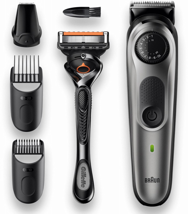 Braun BT5360 Trimmer med bredere skjærehode for skjegg og bart i gruppen HELSE OG SKJØNNHET / Hår & styling / Barbering og trimming / Skjeggtrimmere og tilbehør hos TP E-commerce Nordic AB (38-97071)