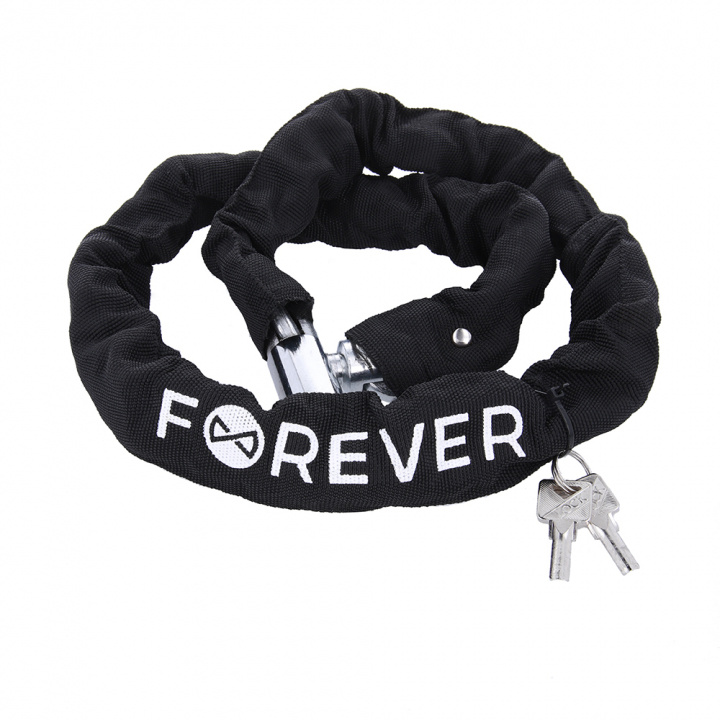 Forever Outdoor Bike chain lock CHL-110 i gruppen SPORT, FRITID & HOBBY / Sportsutstyr / Sykkeltilbehør / Annet sykkeltilbehør hos TP E-commerce Nordic AB (38-97125)