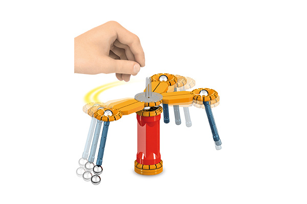 Geomag Mechanics Magnetisk byggesystem 33 deler i gruppen LEKER, BARN OG BABY / Leker / Byggeleker / Geomag hos TP E-commerce Nordic AB (38-97194)