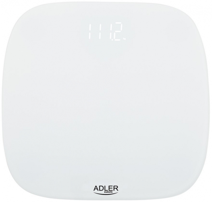 Adler AD 8176 Baderomsvekt med LED-display, hvit i gruppen HELSE OG SKJØNNHET / Helsepleie / Personvekter hos TP E-commerce Nordic AB (38-97282)