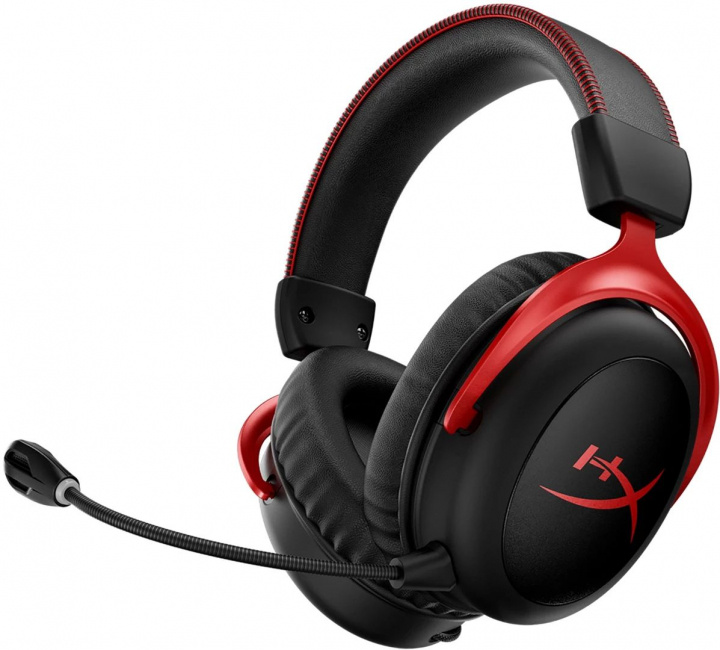 HyperX Cloud II Wireless Black/Red i gruppen Datautstyr / GAMING / Headset hos TP E-commerce Nordic AB (38-97345)