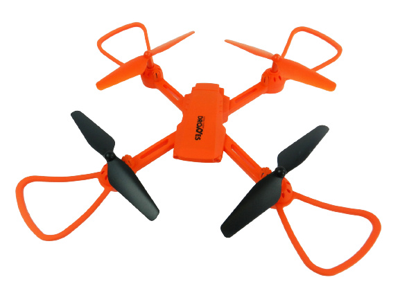 Aerial Flights H10C Quadcopter - Drone, 4-akset, oransje i gruppen LEKER, BARN OG BABY / Radiostyrt / Droner hos TP E-commerce Nordic AB (38-97361)
