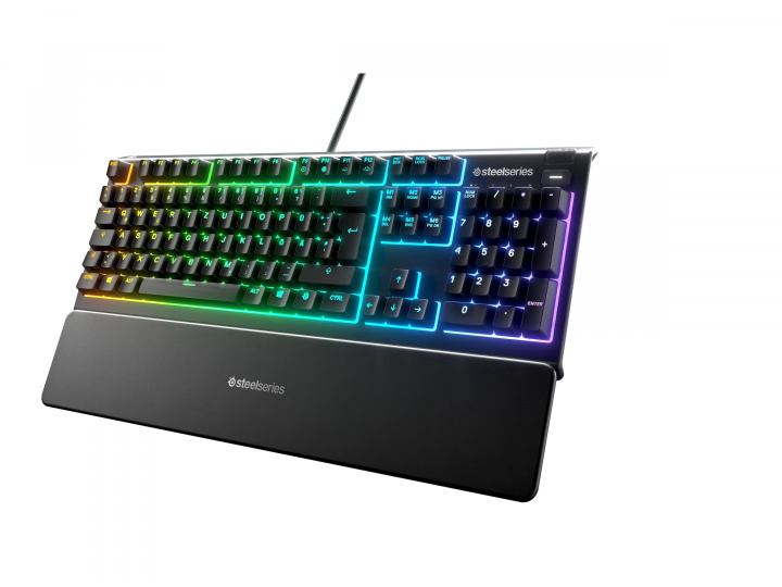 SteelSeries Apex 3 spilltastatur i gruppen Datautstyr / GAMING / Tastatur hos TP E-commerce Nordic AB (38-97383)