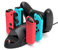 Ladestasjon for Nintendo Switch og JoyCon, 6 i 1 i gruppen Elektronikk / TV-spill & tilbehør / Nintendo Switch / Tilbehør hos TP E-commerce Nordic AB (38-97416)