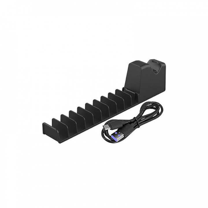 Ladestasjon for PS5-kontroller, svart i gruppen Elektronikk / TV-spill & tilbehør / Sony PlayStation 5 / Tilbehør hos TP E-commerce Nordic AB (38-97422)