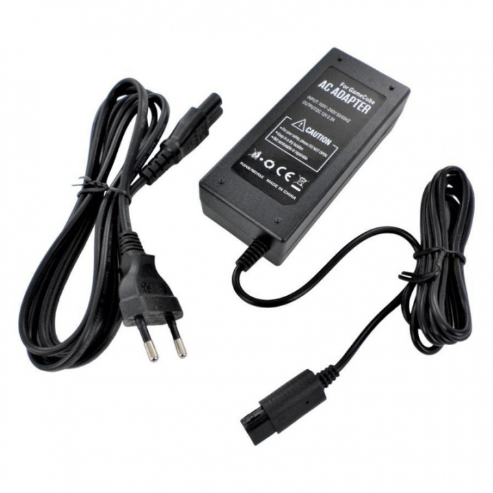 AC Adapter for Gamecube i gruppen Elektronikk / TV-spill & tilbehør / Nintendo Gamecube hos TP E-commerce Nordic AB (38-97437)