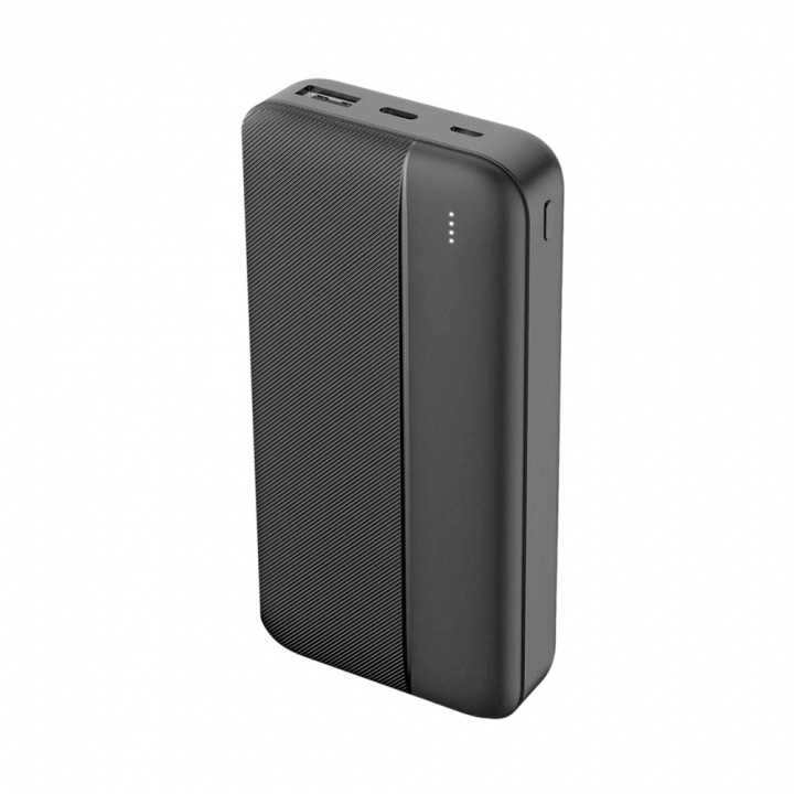 Maxlife powerbank 20W 20000mAh, Svart i gruppen SMARTTELEFON & NETTBRETT / Ladere og Kabler / Powerbanks hos TP E-commerce Nordic AB (38-97443)