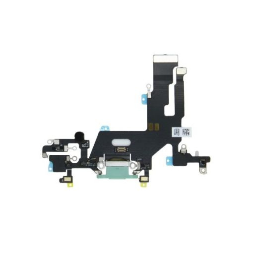 Ladekontakt med Flex for iPhone 11, grønn i gruppen SMARTTELEFON & NETTBRETT / Reservdelar hos TP E-commerce Nordic AB (38-97577)