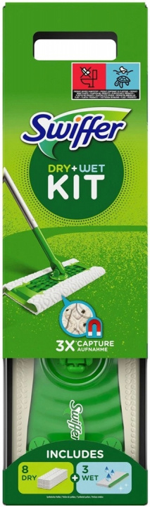 Swiffer Startsett med gulvmopp i gruppen HJEM, HUS OG HAGE / Rengjøringsprodukter / Rengjøringstilbehør hos TP E-commerce Nordic AB (38-97620)