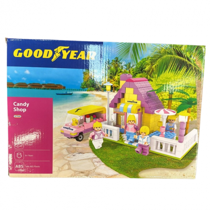 Lego Goodyear lisensiert - Candyshop i gruppen LEKER, BARN OG BABY / Leker / Byggeleker / Lego hos TP E-commerce Nordic AB (38-97629)