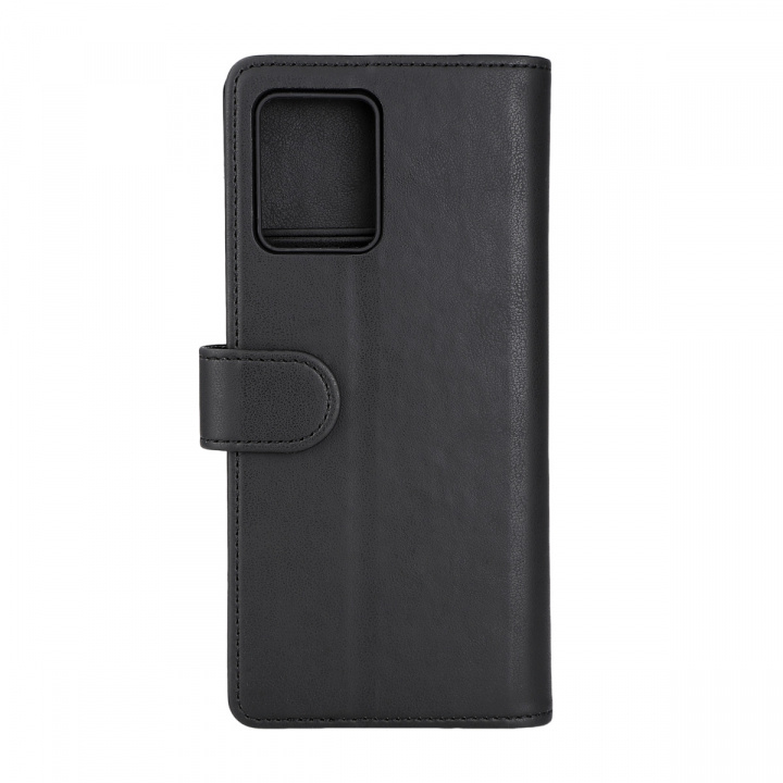 Essentials Motorola Moto G54 PU wallet, 3 cards, black i gruppen SMARTTELEFON & NETTBRETT / Mobilbeskyttelse / Motorola hos TP E-commerce Nordic AB (38-97661)