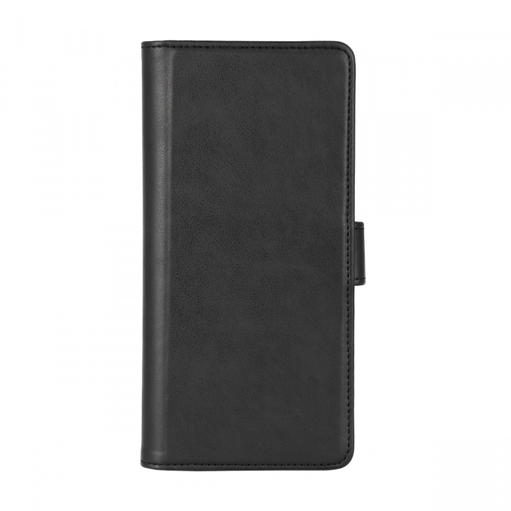 Essentials Motorola Moto G04 PU wallet, 3 cards, black i gruppen SMARTTELEFON & NETTBRETT / Mobilbeskyttelse / Motorola hos TP E-commerce Nordic AB (38-97662)