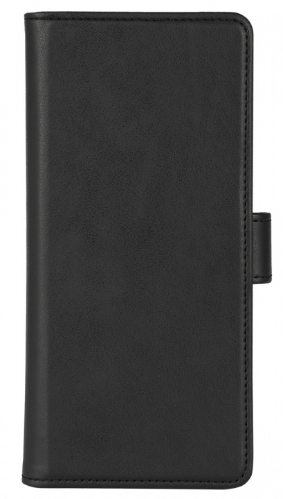 Essentials Motorola Moto G35 PU wallet, detachable, 3 cards, black i gruppen SMARTTELEFON & NETTBRETT / Mobilbeskyttelse / Motorola hos TP E-commerce Nordic AB (38-97671)