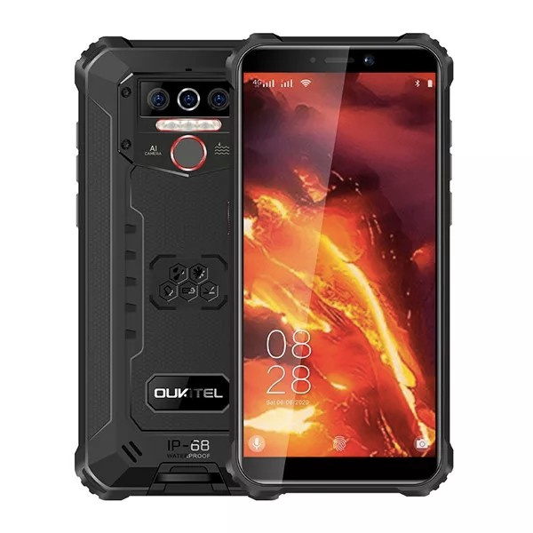 Oukitel WP5 Pro, svart og oransje i gruppen SMARTTELEFON & NETTBRETT / Mobiltelefoner & smartphones hos TP E-commerce Nordic AB (38-98053)