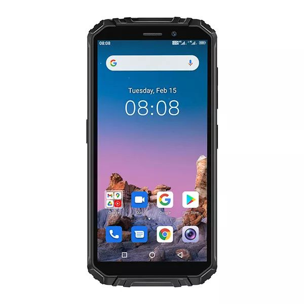 Oukitel WP18, Svart i gruppen SMARTTELEFON & NETTBRETT / Mobiltelefoner & smartphones hos TP E-commerce Nordic AB (38-98057)