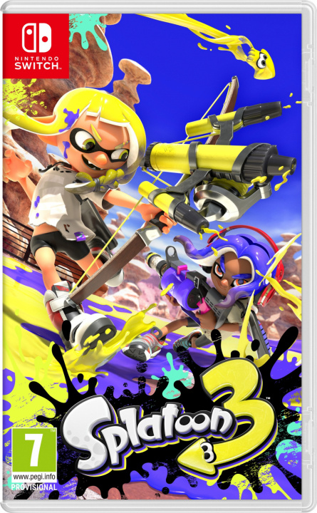 Nintendo Splatoon 3 (Bryter) i gruppen Elektronikk / TV-spill & tilbehør / Nintendo Switch / Spel hos TP E-commerce Nordic AB (38-98091)