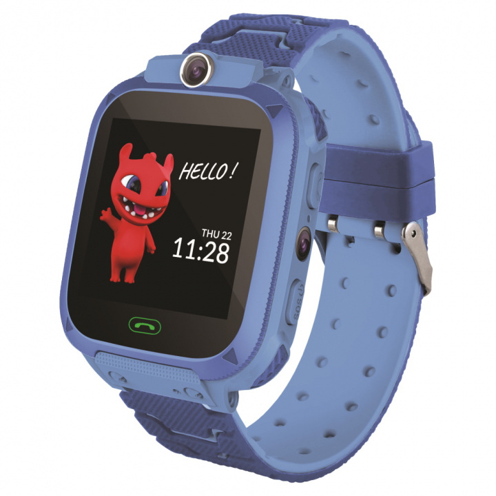 Maxlife Smartwatch för barn, Blå i gruppen SPORT, FRITID & HOBBY / Smartwatch og Aktivitetsmålere / Smartwatch for barn hos TP E-commerce Nordic AB (38-98139)