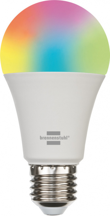 Brennenstuhl Connect Smart LED-lampe E27 med WiFi i gruppen HJEM, HUS OG HAGE / Smarthus / Smart belysning hos TP E-commerce Nordic AB (38-98160)