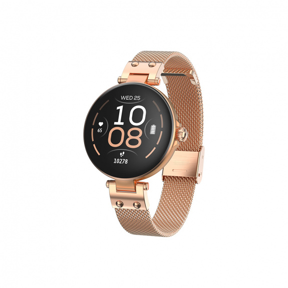 Forever ForeVive Petite SB-305 Smartwatch, Guld i gruppen SPORT, FRITID & HOBBY / Smartwatch og Aktivitetsmålere / Smartwatches hos TP E-commerce Nordic AB (38-98173)