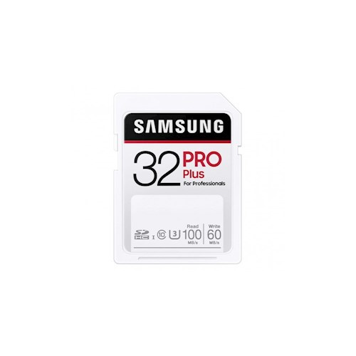 Samsung minnekort 32 GB SDHC Pro Plus 100 MB/s i gruppen Elektronikk / Lagringsmedia / Minnekort / SD/SDHC/SDXC hos TP E-commerce Nordic AB (38-98185)