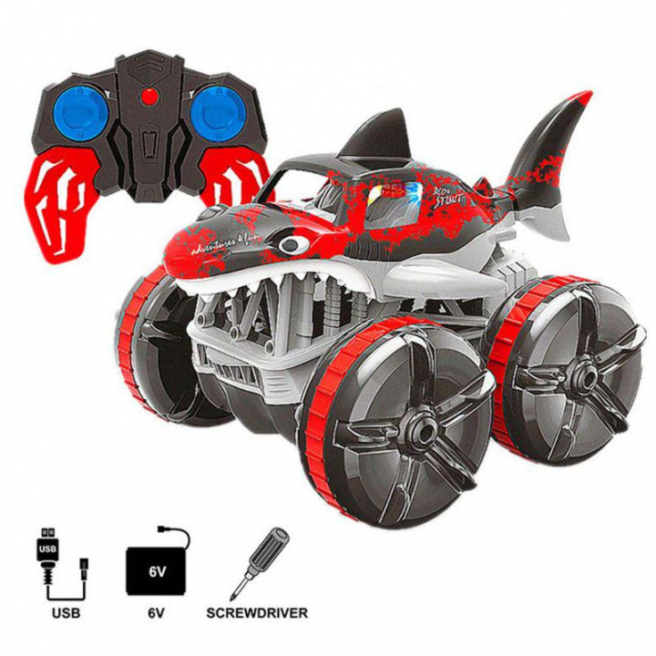 RC Car Sprint Evo Stunt Amfibie i gruppen LEKER, BARN OG BABY / Radiostyrt / Radiostyrte biler hos TP E-commerce Nordic AB (38-98205)