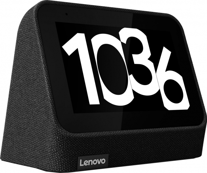 Lenovo Smartklokke 2 med Google Assistant, svart i gruppen HJEM, HUS OG HAGE / Smarthus / Smarthussystemer hos TP E-commerce Nordic AB (38-98242)