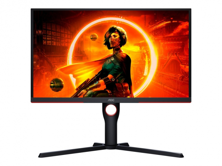 AOC 25G3ZM/BK G3 Series Gaming LED-skjerm 24,5\'\' i gruppen Datautstyr / Dataskjerm / Dataskjermer hos TP E-commerce Nordic AB (38-98253)
