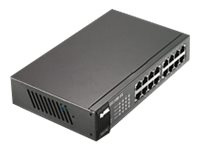 Zyxel GS-1100-16 V3-svitsj 16-port Gigabit i gruppen Datautstyr / Nettverk / Switcher hos TP E-commerce Nordic AB (38-98261)