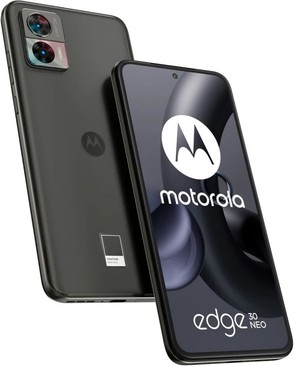 Motorola Edge 30 Neo 8+128GB Dual Sim, Svart Onyx i gruppen SMARTTELEFON & NETTBRETT / Mobiltelefoner & smartphones hos TP E-commerce Nordic AB (38-98276)