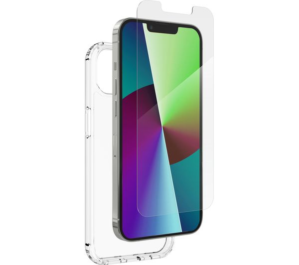 Defence Bundle-pakke: Gjennomsiktig mobiletui + skjermbeskytter til iPhone 13 i gruppen SMARTTELEFON & NETTBRETT / Mobilbeskyttelse / Apple / iPhone 13 hos TP E-commerce Nordic AB (38-98419)