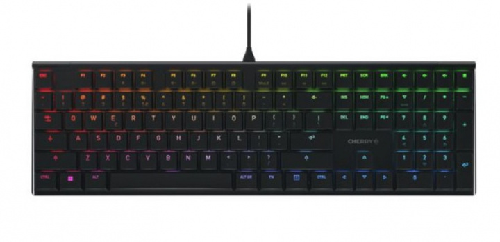 Cherry CherryMX 10.0N RGB lavprofil MX RGB hastighetsbrytere i gruppen Datautstyr / GAMING / Tastatur hos TP E-commerce Nordic AB (38-98431)