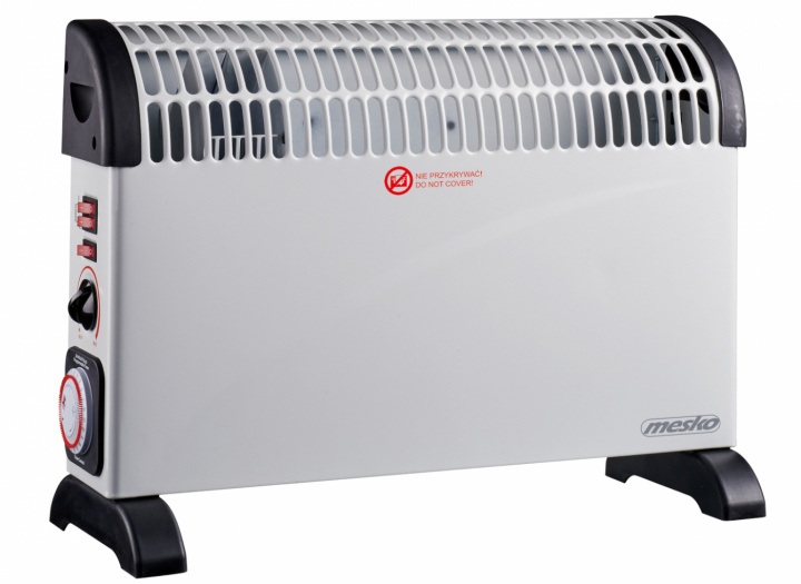 Mesko MS 7741w Konvektorvarmer med timer og turbovifte, hvit i gruppen HJEM, HUS OG HAGE / Vifter og klimaprodukter / Panelovner hos TP E-commerce Nordic AB (38-98472)