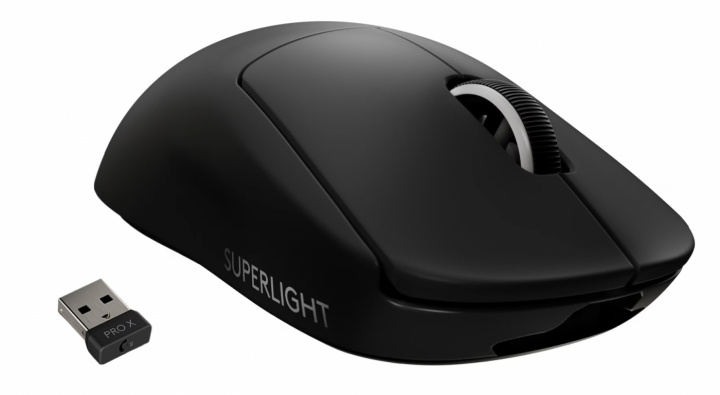 Logitech PRO X SUPERLIGHT trådløs spillmus, svart i gruppen Datautstyr / GAMING / Mus hos TP E-commerce Nordic AB (38-98477)