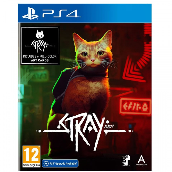 Stray (PS4) i gruppen Elektronikk / TV-spill & tilbehør / Sony PlayStation 5 hos TP E-commerce Nordic AB (38-98499)