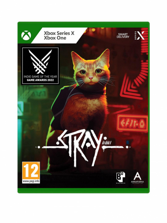 Stray (Xbox Series X/Xbox One) i gruppen Elektronikk / TV-spill & tilbehør / Xbox Series X hos TP E-commerce Nordic AB (38-98500)