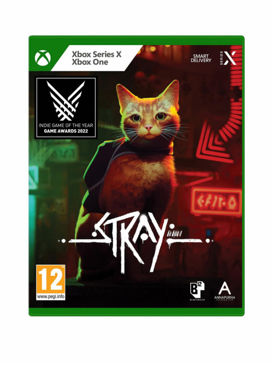 Stray (Xbox Series X/Xbox One) i gruppen Elektronikk / TV-spill & tilbehør / Xbox Series X / Spill hos TP E-commerce Nordic AB (38-98500)