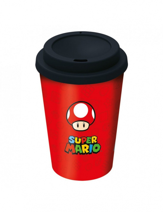 Take-away mugg med Super Mario-motiv i gruppen HJEM, HUS OG HAGE / Kjøkkenutstyr / Annet kjøkkenutstyr hos TP E-commerce Nordic AB (38-98551)
