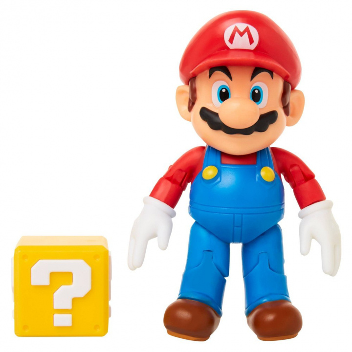Super Mario med block, Figur i gruppen LEKER, BARN OG BABY / Leker / Figurer & miniatyrer hos TP E-commerce Nordic AB (38-98576)